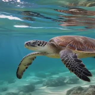 sea turtle desktop background