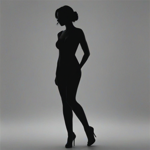 woman silhouette png