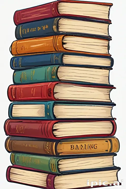 bookstack clipart