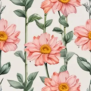 flower aesthetic drawings