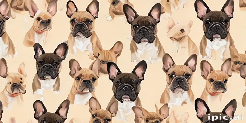 french bulldog background