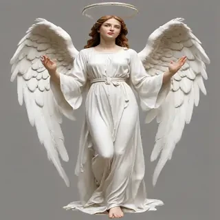 clipart of angels with wings