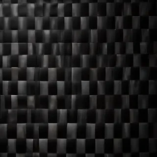 black checkered background