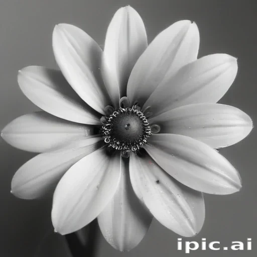 flower png black and white