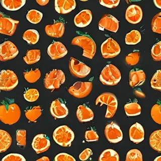 orange cute wallpaper
