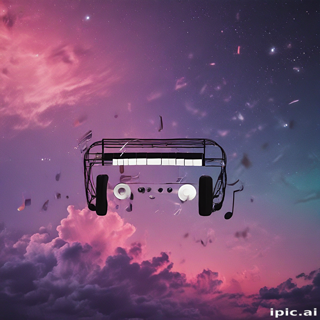 Melodic Journey Through the Clouds: A Symphony in the Sky