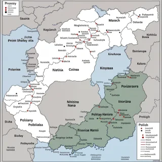 polish country map