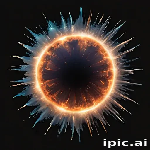 transparent explosion