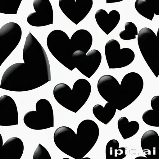black hearts png