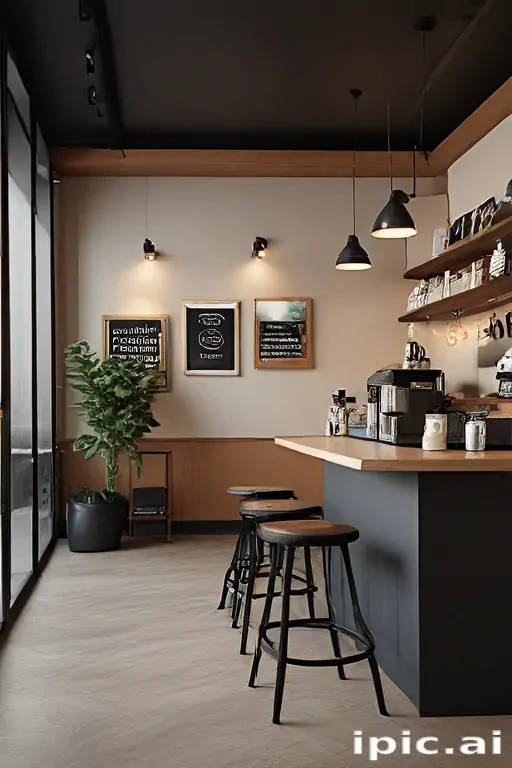 coffee shop mockup