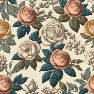 vintage flowers