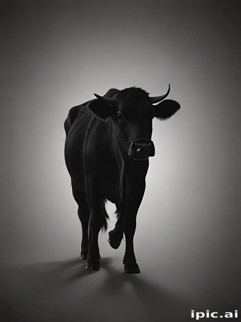 cow silhouette