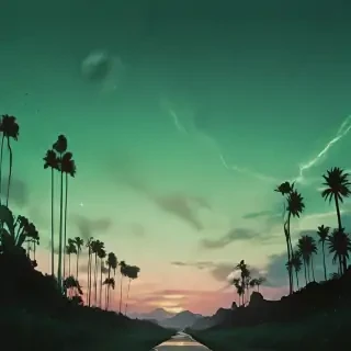 aesthetic background green