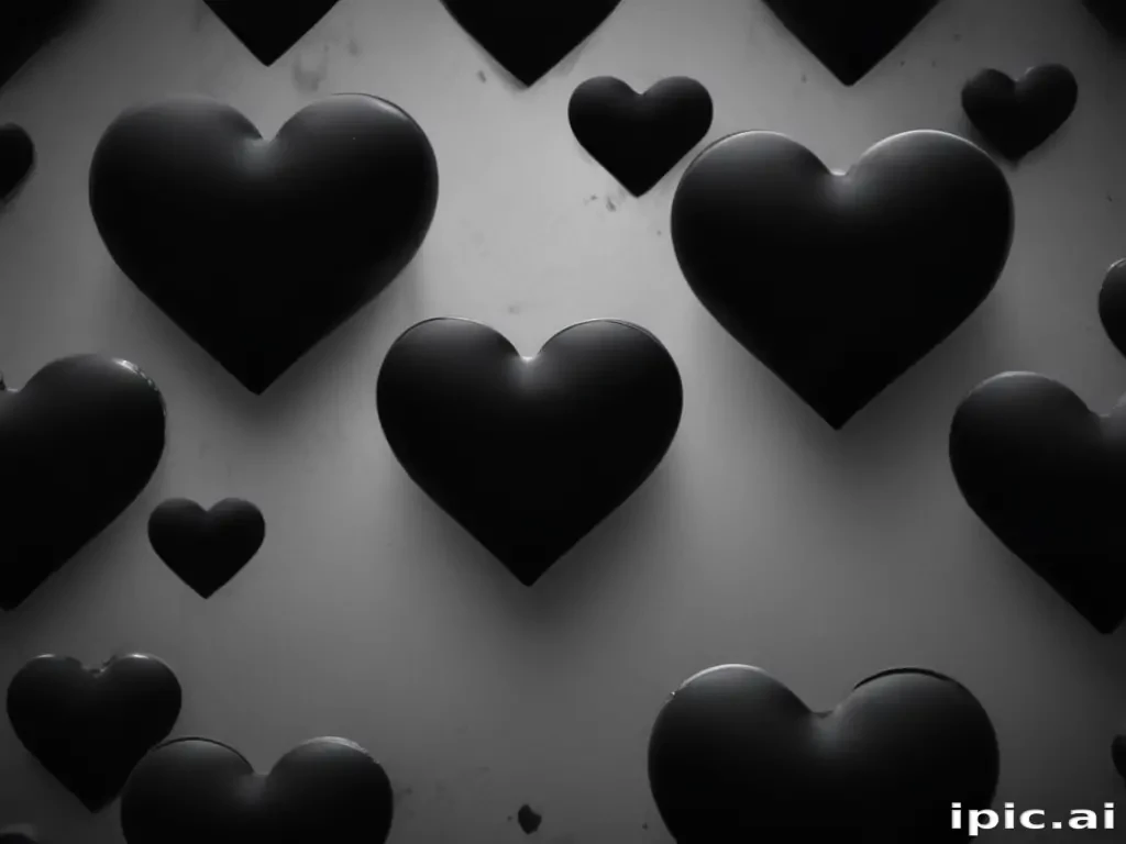 black hearts wallpaper