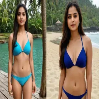 anushka sen bikini