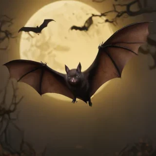 pictures of halloween bats