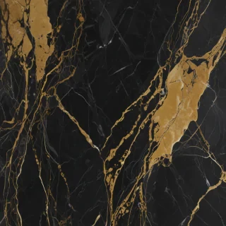 black and gold marble