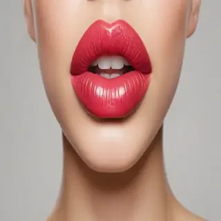 lips no background