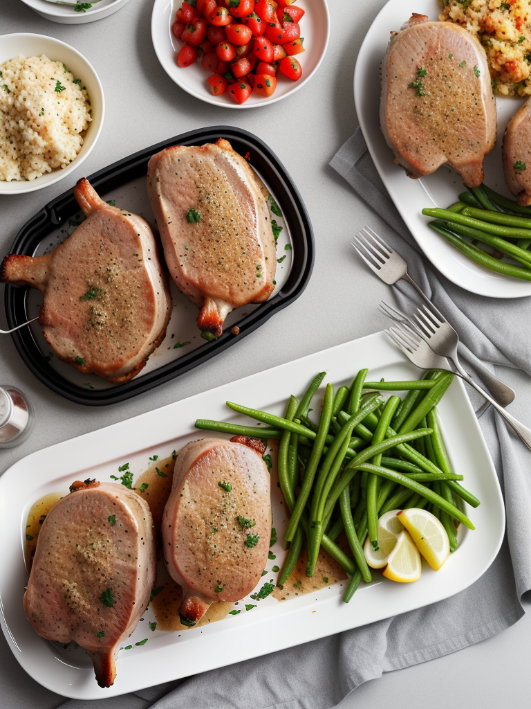stuffed pork chops air fryer