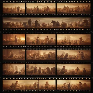 film strip template