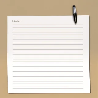 note paper png