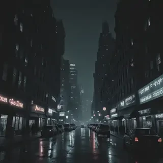 dark city aesthetic
