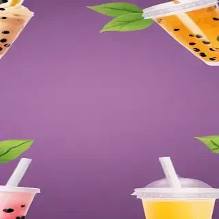 bubble tea background