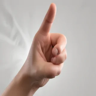 pointing finger png