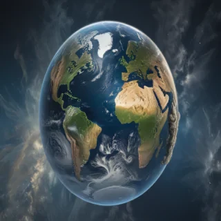 earth from space
