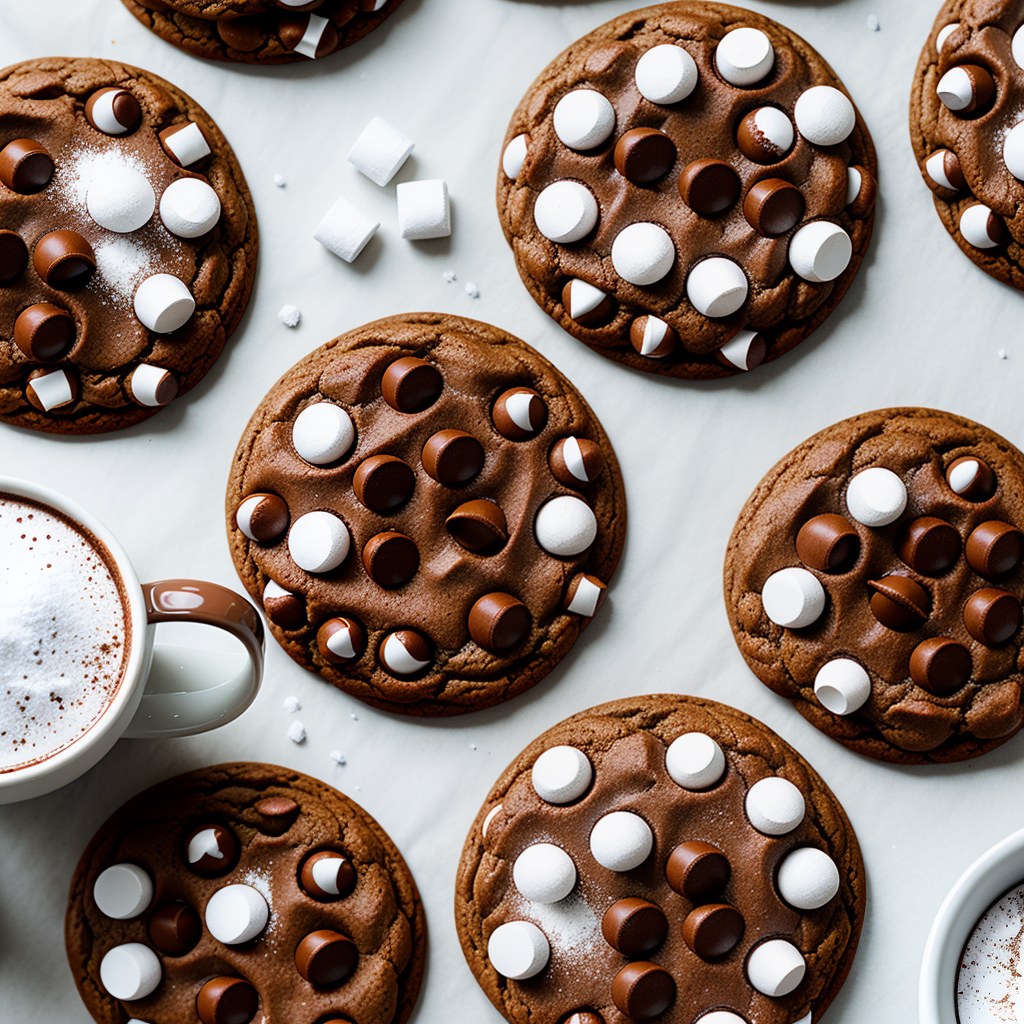 3 ingredient hot chocolate cookies