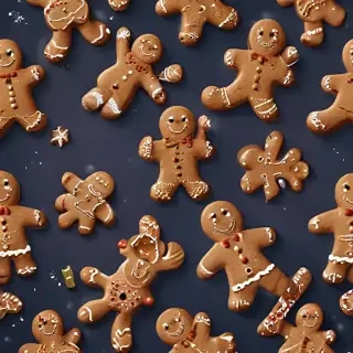 gingerbread man png