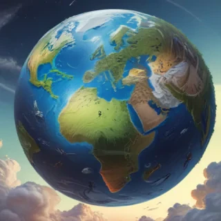 cartoon picture planet earth