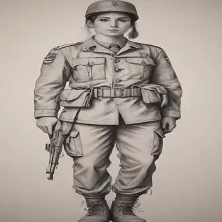 army drawings