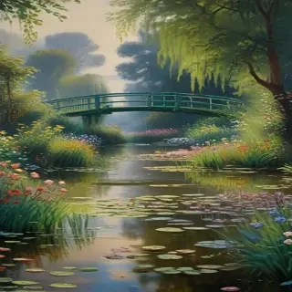 monet paintings wallpaper