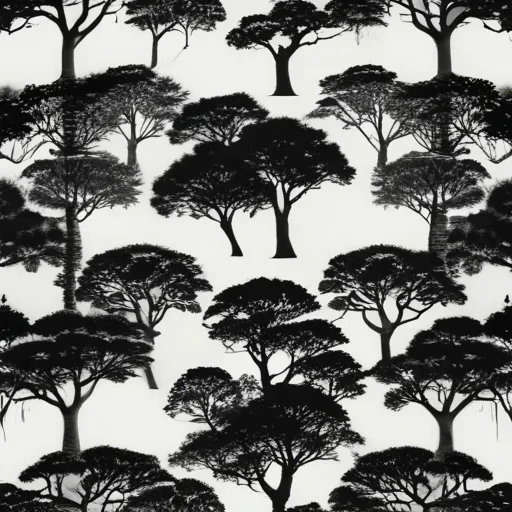 trees silhouette png
