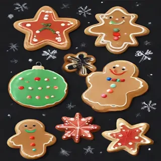 christmas cookie clipart