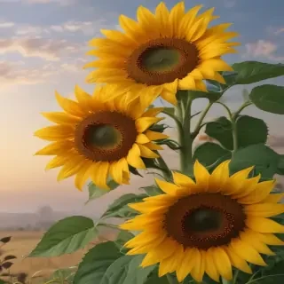 sunflowers aesthetic