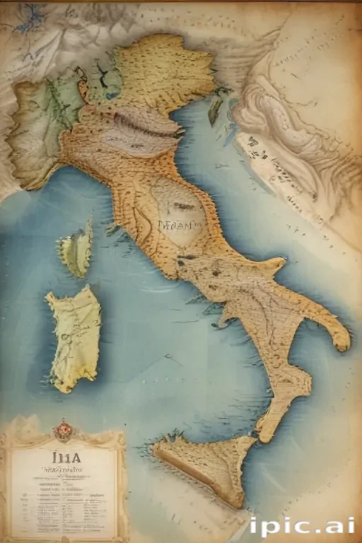 map of italy