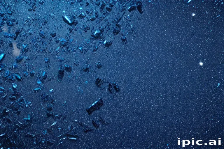 blue glitter background