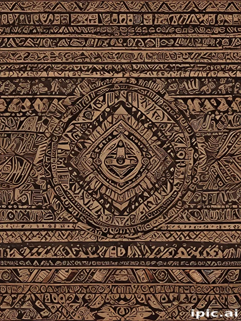 aztec pattern png