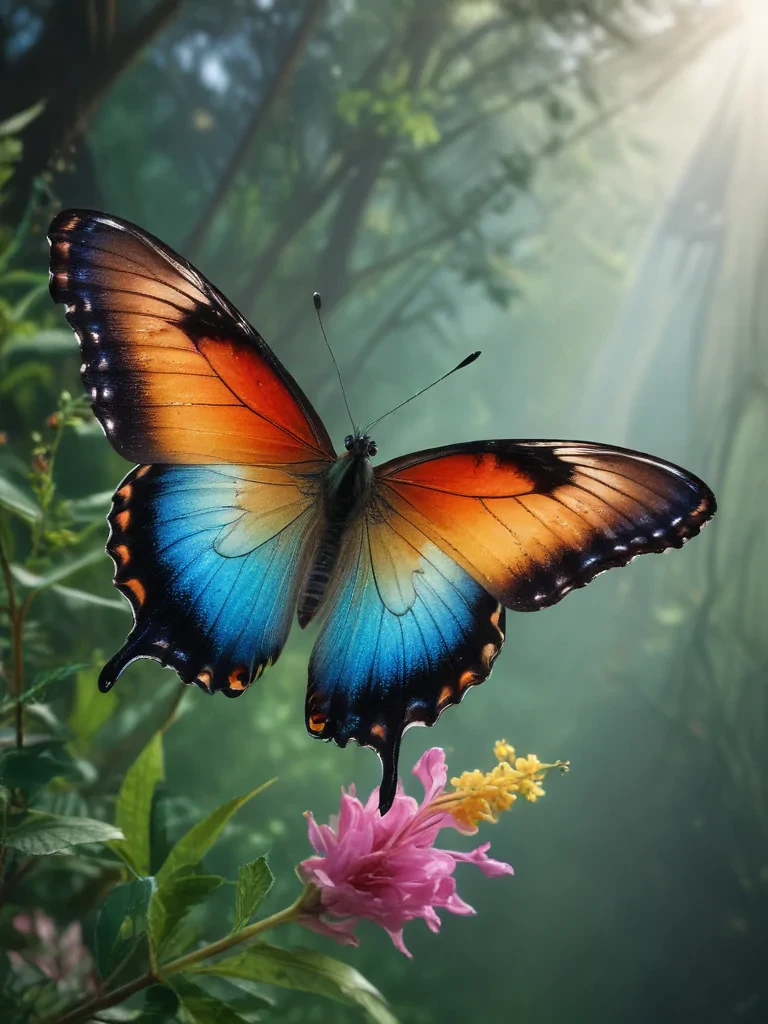 screensaver butterfly