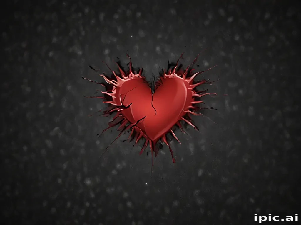 heart broke wallpaper