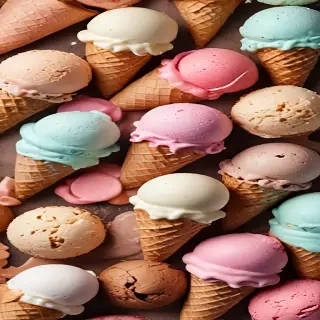 ice cream background