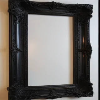 black frame transparent