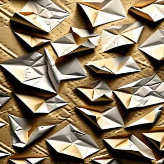 crumped paper texture