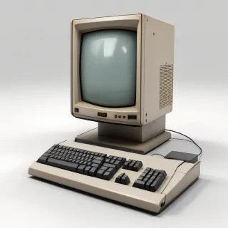 old computer png