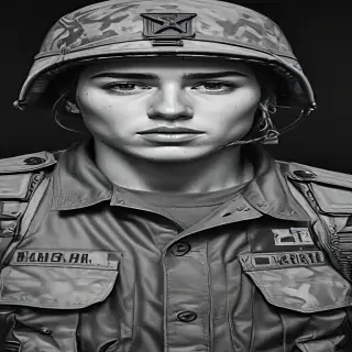 army drawing
