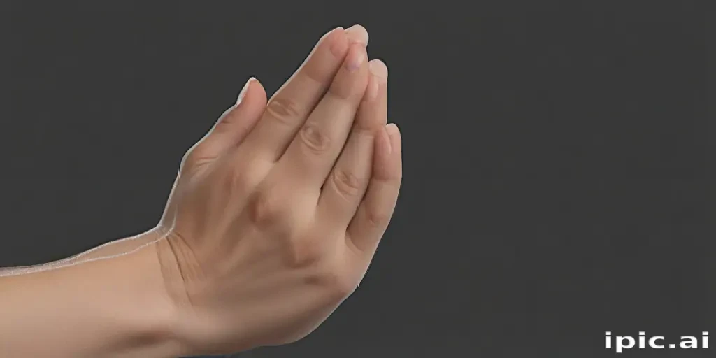 praying hands transparent background