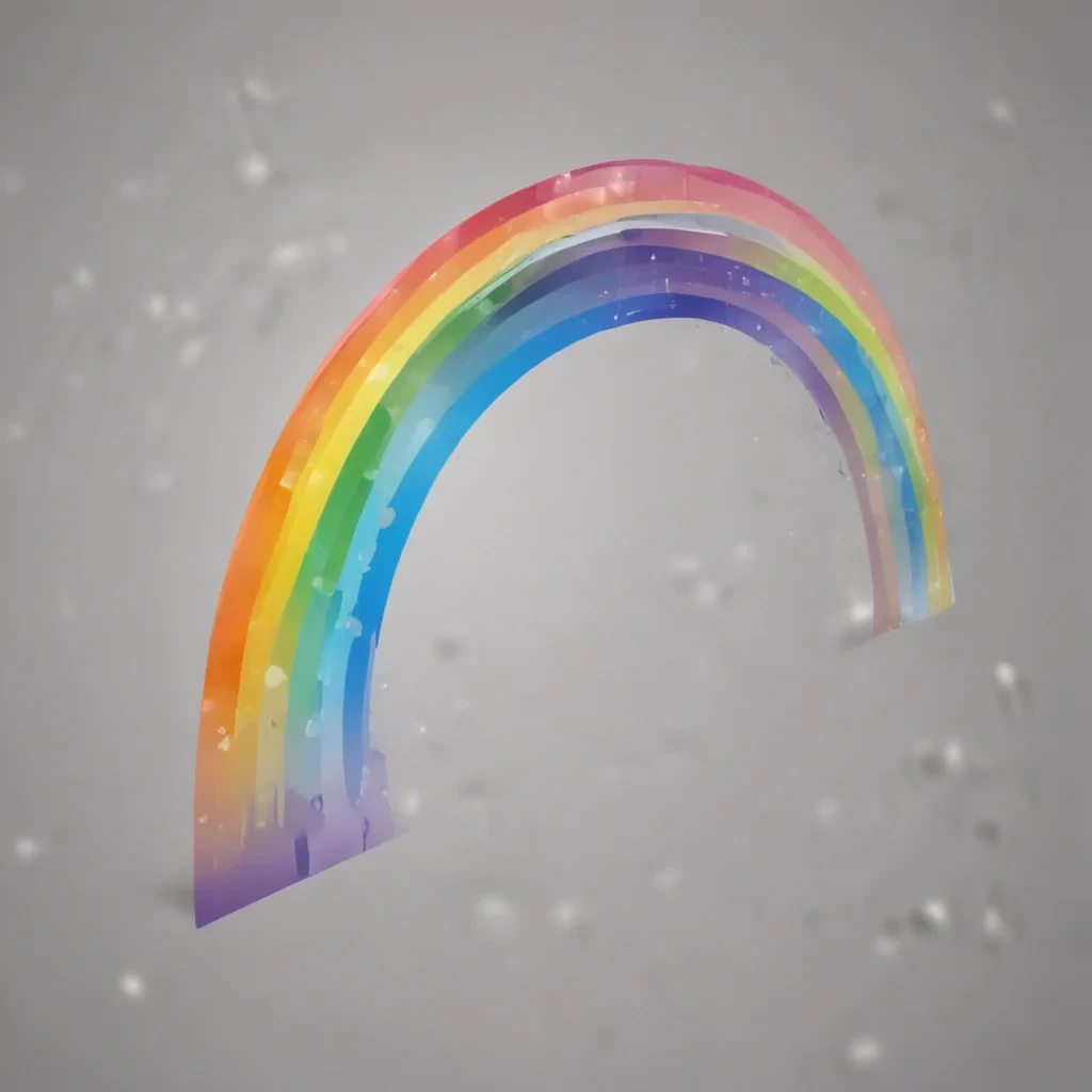 transparent background rainbow clipart