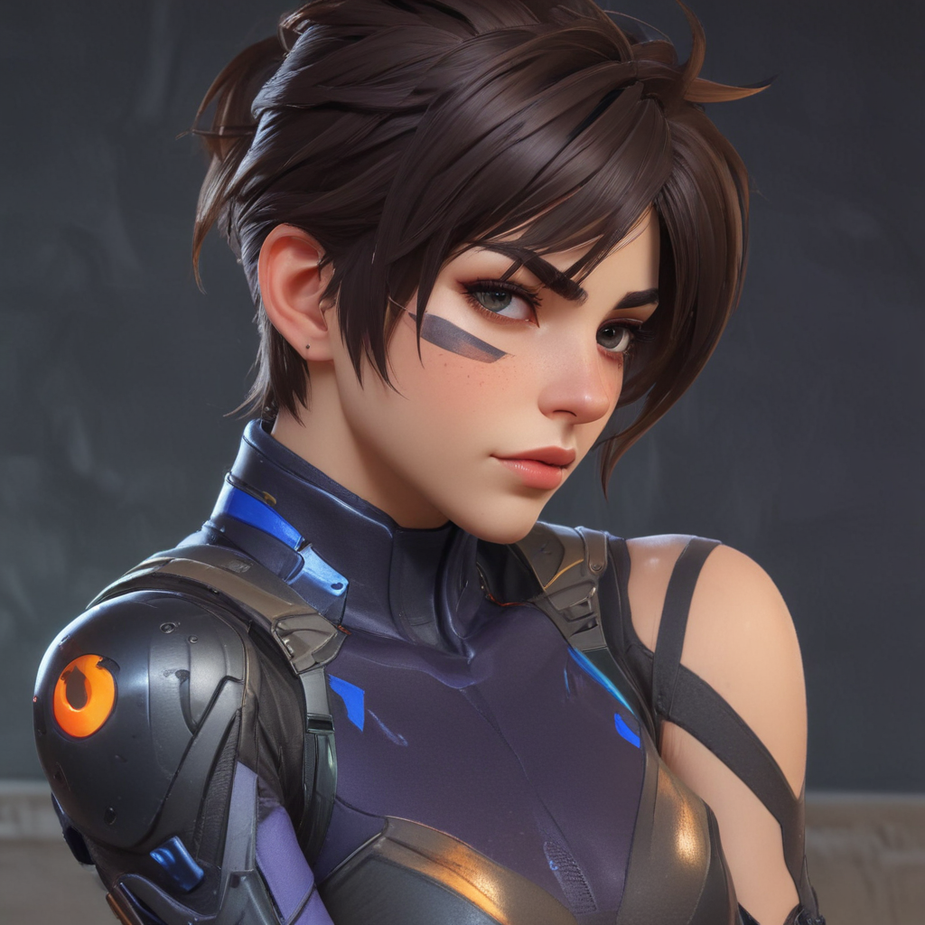 Widowmaker Resting Her Head On Tracer s Shoulder widowmaker-resting-her-head-on-tracer-s-shoulder